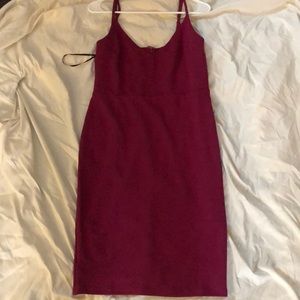 A Magenta Bodycon dress that was never worn🤩